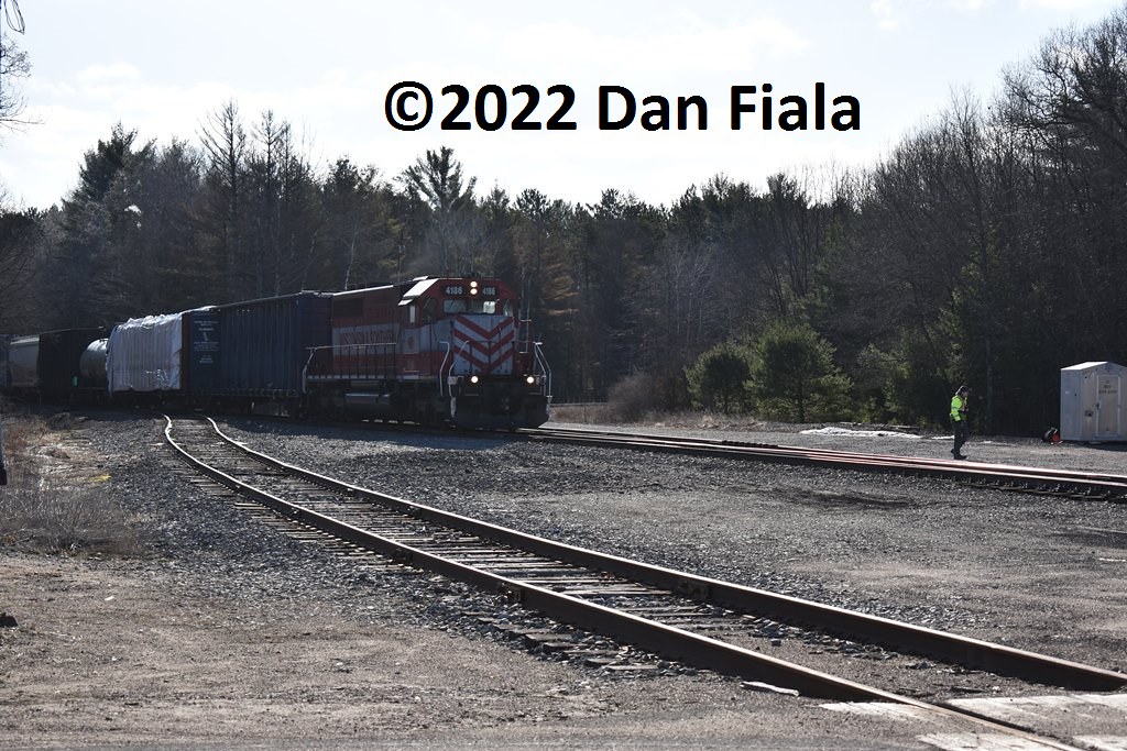 The Fox Valley & Lake Superior crew begins their day in Br… Flickr