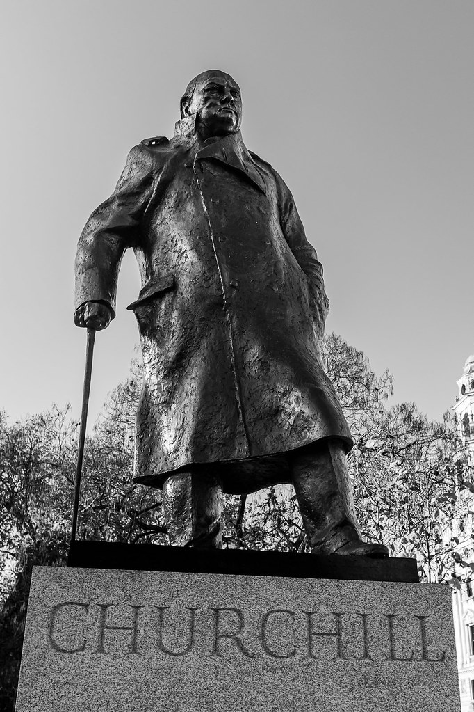 Churchill Statue of Sir Winston Churchill, Parliament Squa… Flickr