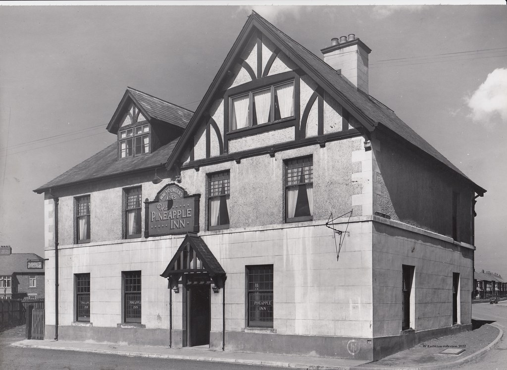 The Pineapple Inn at Chirton, North Shields in 1938 the … Flickr