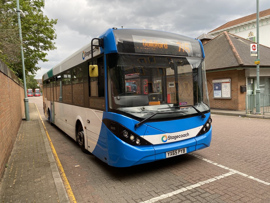 37409 YX65PYB Cromwell Road Bus Station, Kingston. Route … Flickr