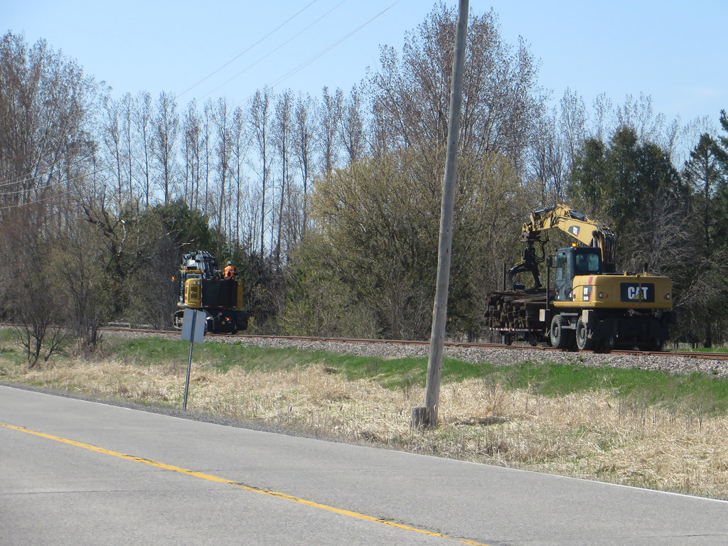 Renfrew Spur Maintenance of Way Kinburn side road at logge… Flickr