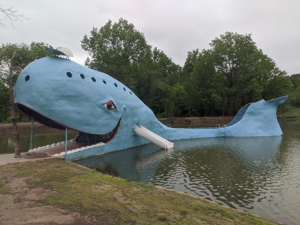 Blue Whale of Catoosa US Route 66, Catoosa Oklahoma Swimmi… Flickr