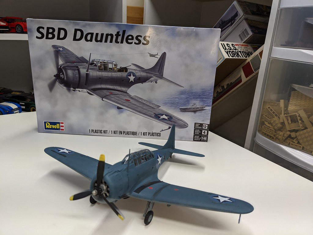 148 SBD Dauntless Revell (2022) Flickr