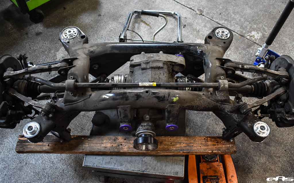 Le Mans Blue E92 M3 Subframe & Bushing Overhaul Carbon F… Flickr