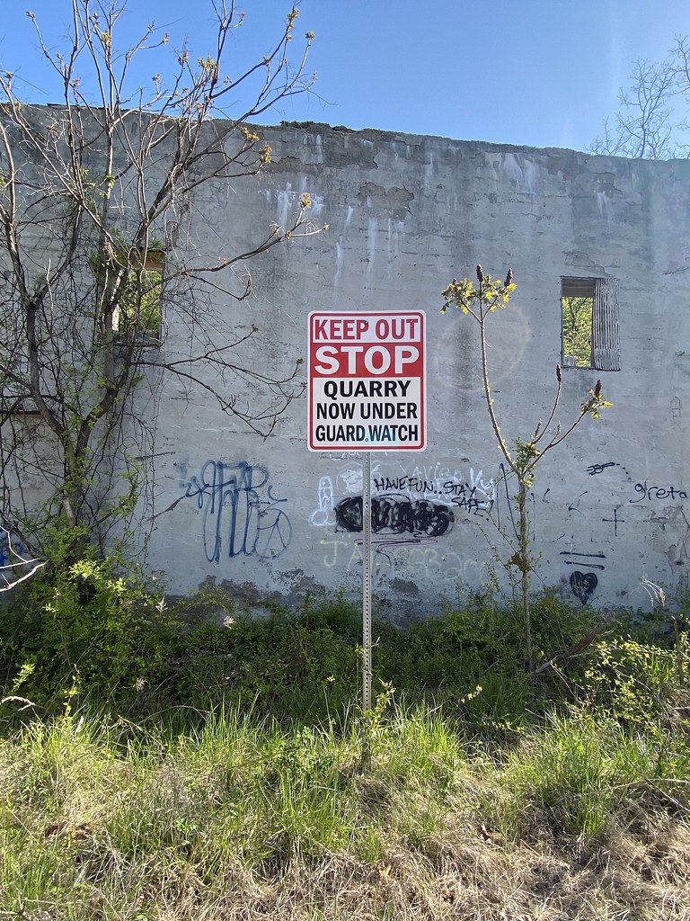 Keep Out Quarry ruins along the Northwest Lancaster County… Flickr