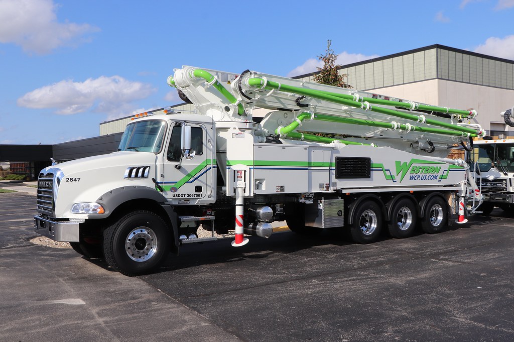 Western Concrete Pumping Truck Western Concrete pump truck… Flickr
