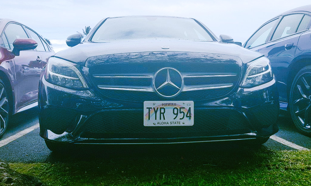 C Class rental car, Oahu Dazjet n family Flickr