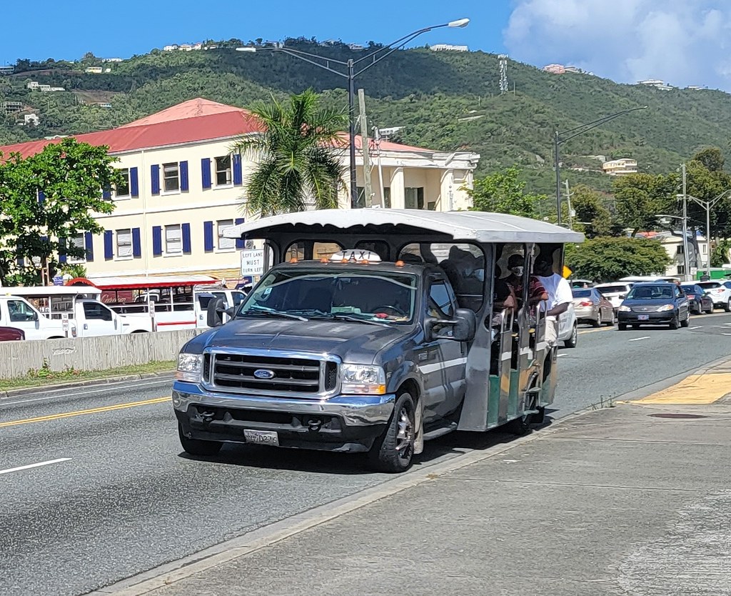 Ford F250 Safari Taxi in St Thomas USVI (1) rwcar4 Flickr