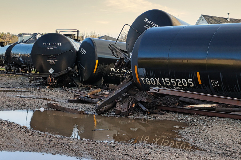 2022.05.05 Train Derailment, Harvey Station, New Brunswick Flickr