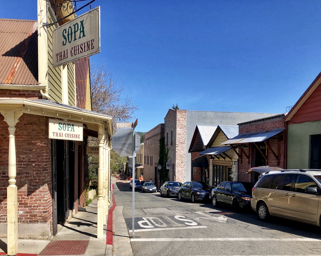 Nevada City, CA Exploring Sierra foothill towns & cities d… Flickr