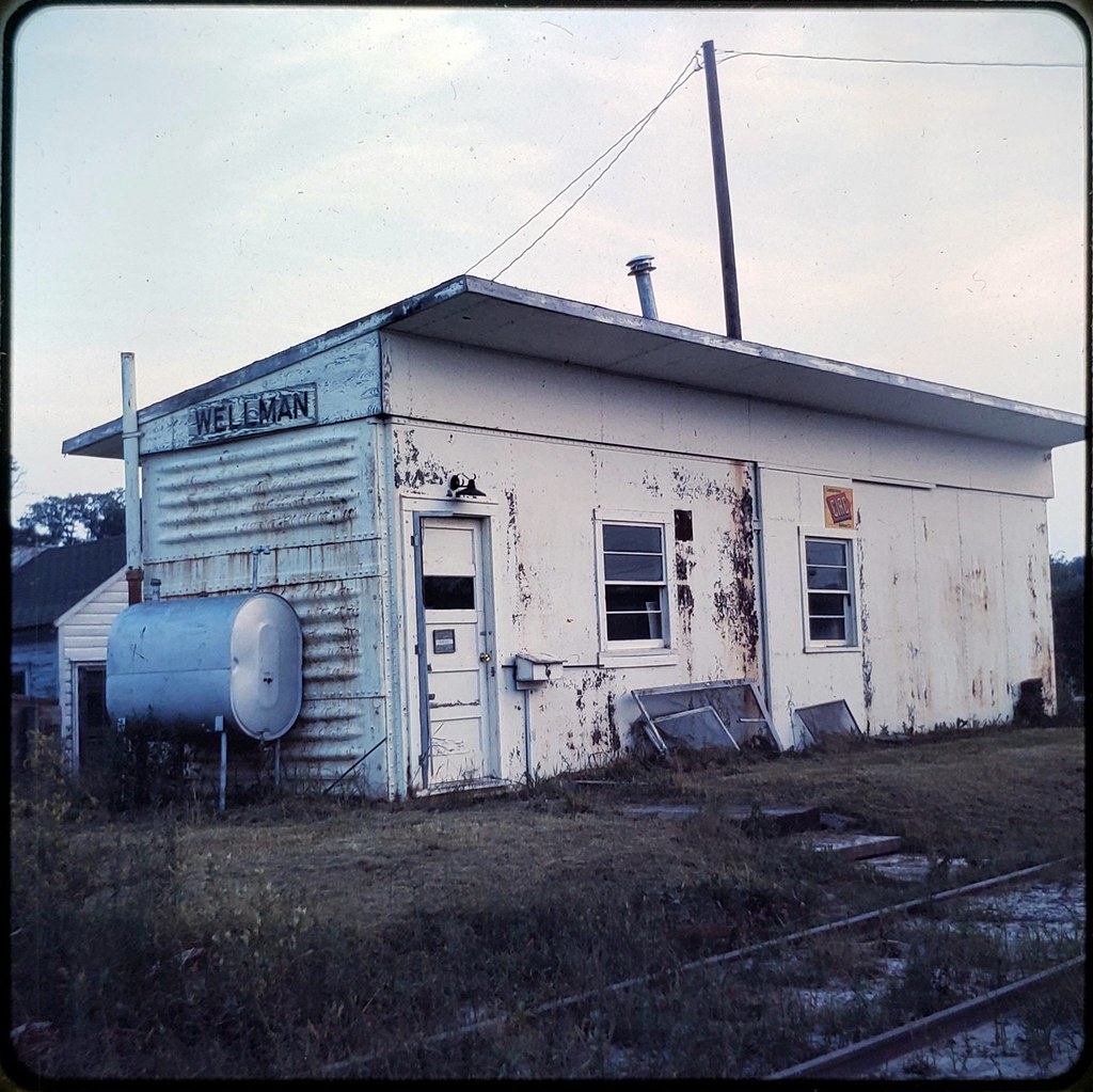 1974 Wellman, Iowa My father made a stop in Wellman to rec… Flickr