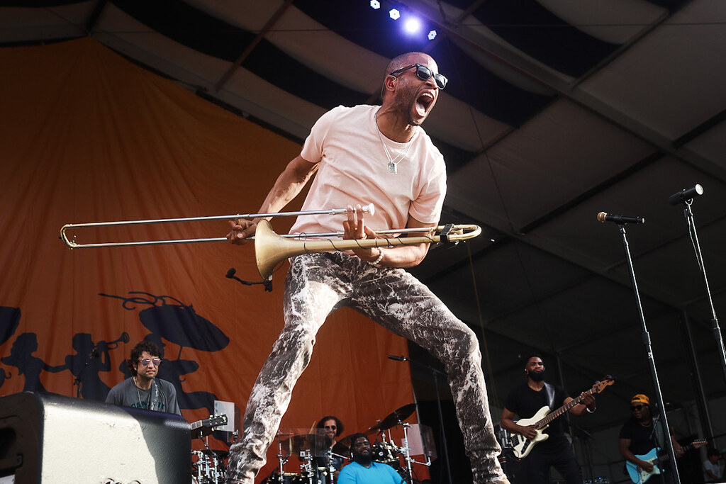 Jazz Fest 2022 Trombone Shorty Trombone Shorty performs … Flickr
