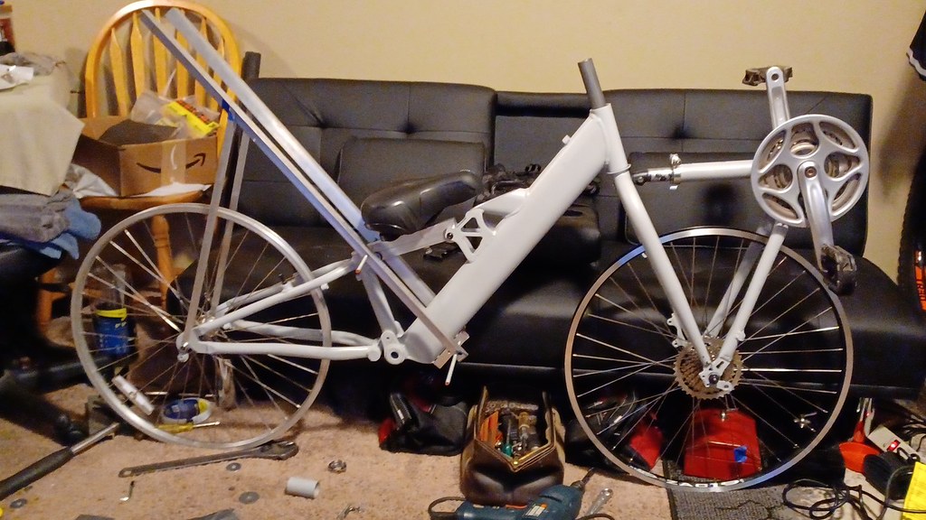 DIY Recumbent bike build progress photo Bolt up DIY recumb… Flickr