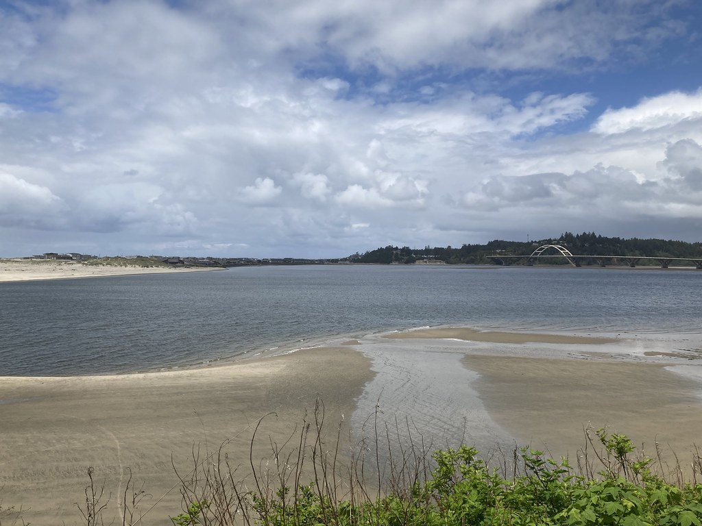 OR Alsea Bay from Highway 101 south of downtown Waldport… Flickr