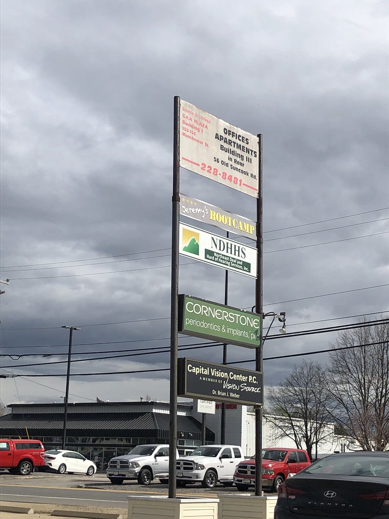 151 Manchester Street, Concord, NH GAA Plaza Sign Austin Dodge Flickr
