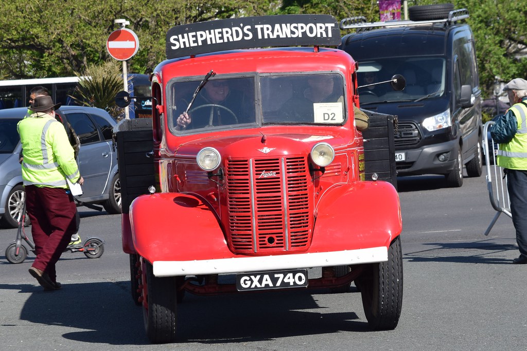 GXA740 Austin K4 Dropside Madeira Drive, Brighton. Histori… Flickr
