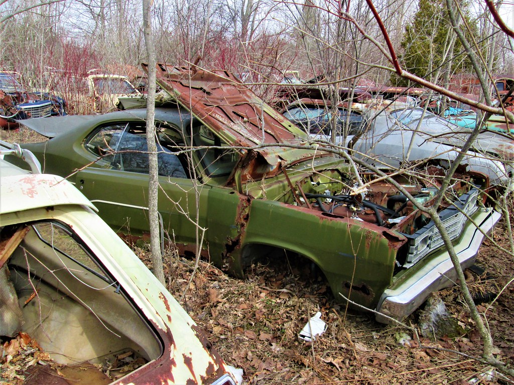 1974 Plymouth Duster Wrecking Yard Ranger Flickr