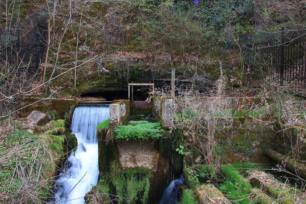 Outflow from Cave Springs Cave Cave Springs, Arkansas (B… Flickr