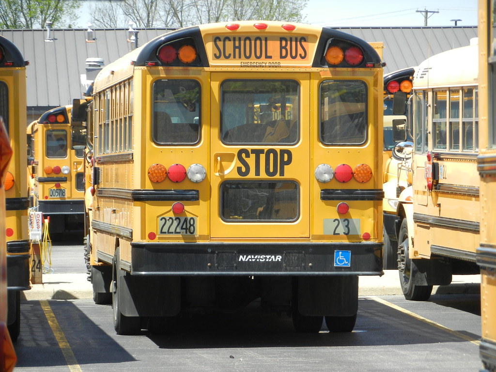 Dublin City Schools 23 Bus lot Dublin, OH Cincinnati NKY Buses