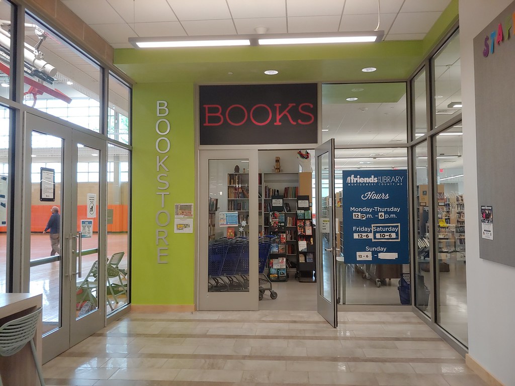 Bookstore inside a Community Center Taken in Wheaton MD Ma… Flickr