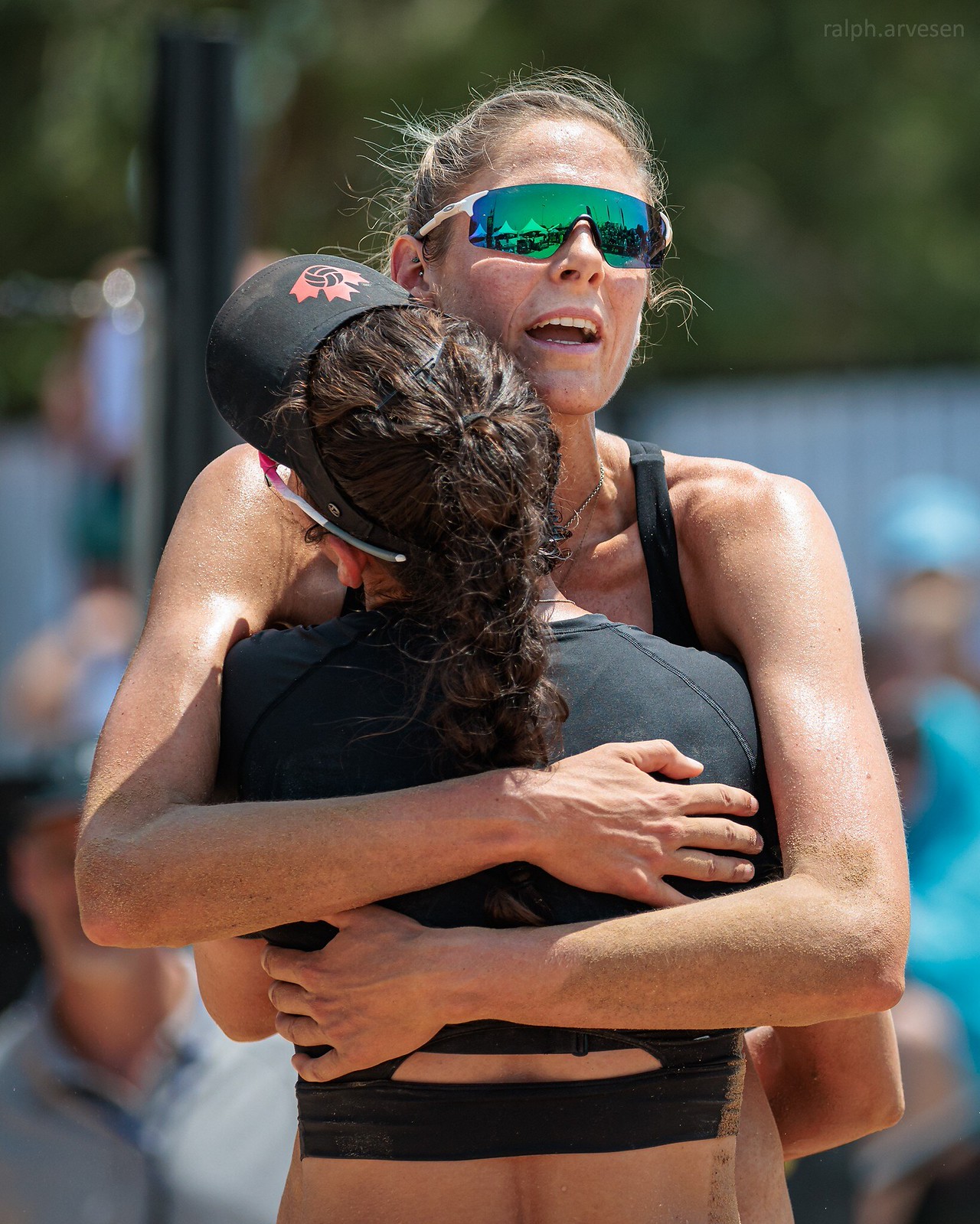 Women's beach volleyball AVP Austin Open Pro Tour championship at Krieg