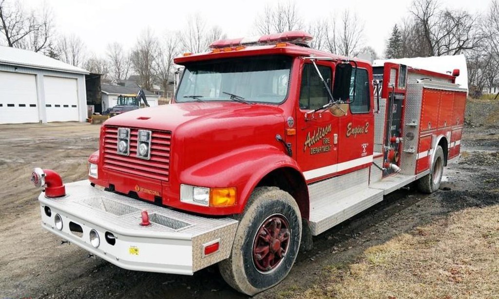 Village of Addison, NY Fire Department 1992 International … Flickr