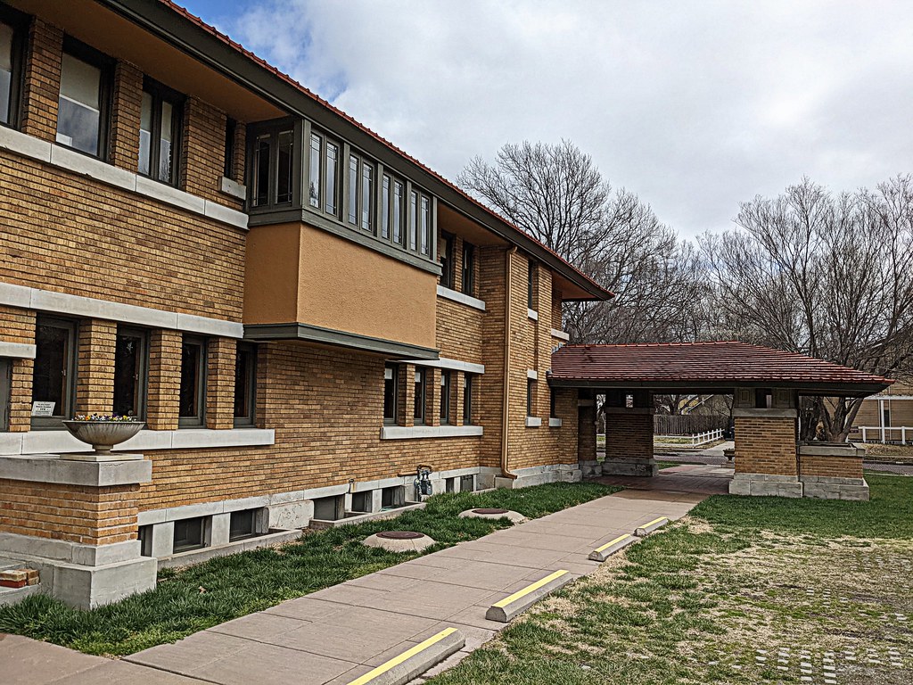 Frank Lloyd Wright's Allen House Witchita KS KS 2022033120… Flickr