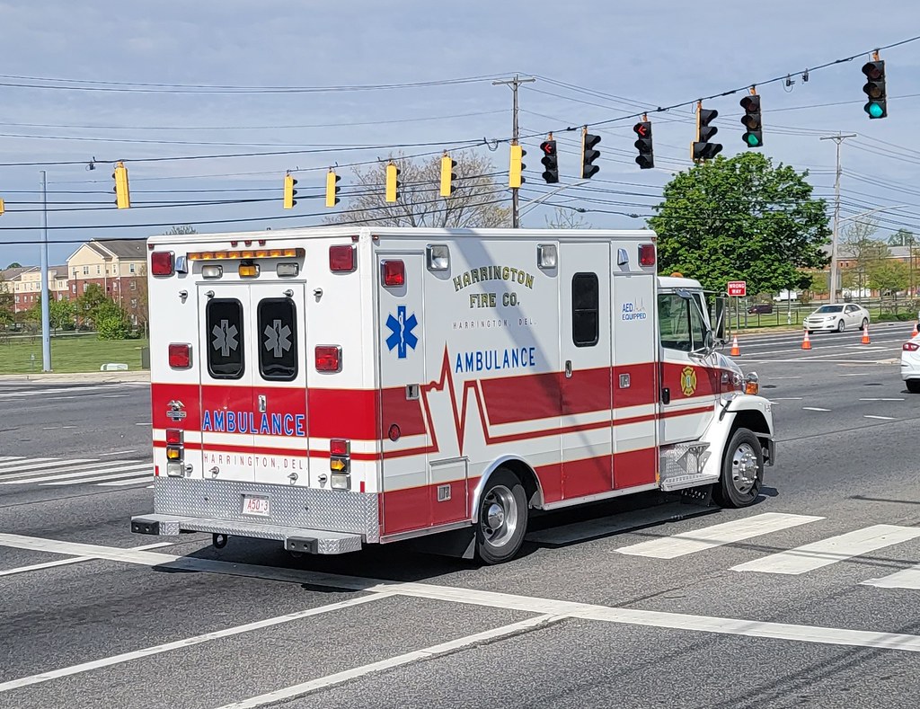 Harrington DE Fire Co Freightliner Ambulance rwcar4 Flickr
