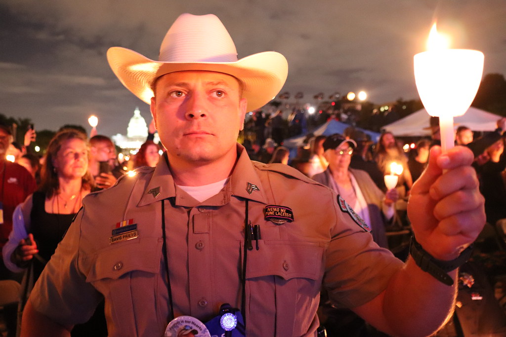 LIGHTED CANDLES Friday, 13 May 2022 NLEOM 34th Candlelight Vigil on