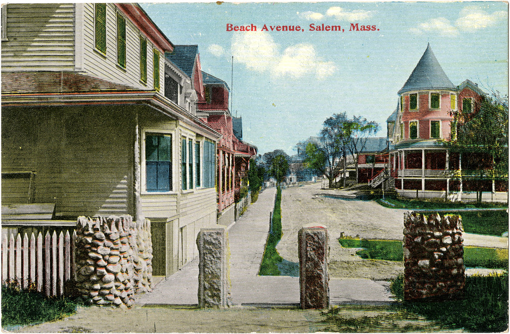 [Juniper Point, Salem, Mass.] This postcard shows a view o… Flickr