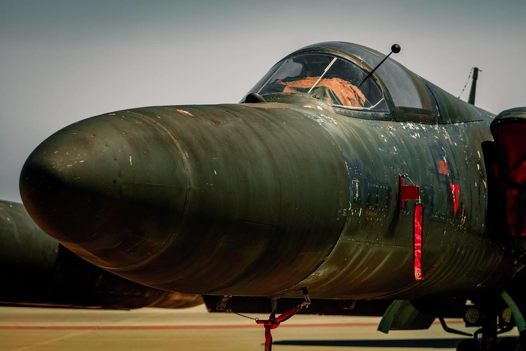 Beale U2 One of Beale AFB’s U2’s at Travis graemeceballos Flickr
