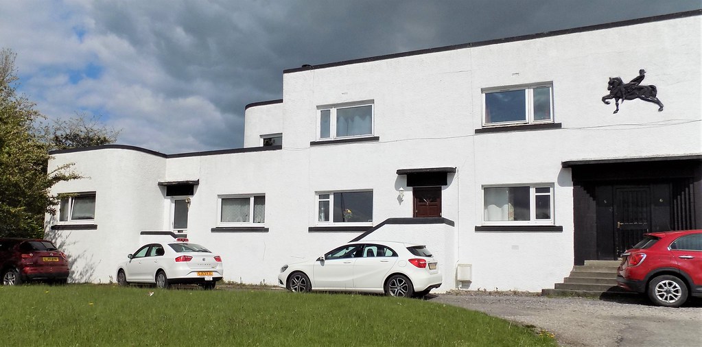 Art Deco Flats, Inverness. Mid 20th century (?) Flickr