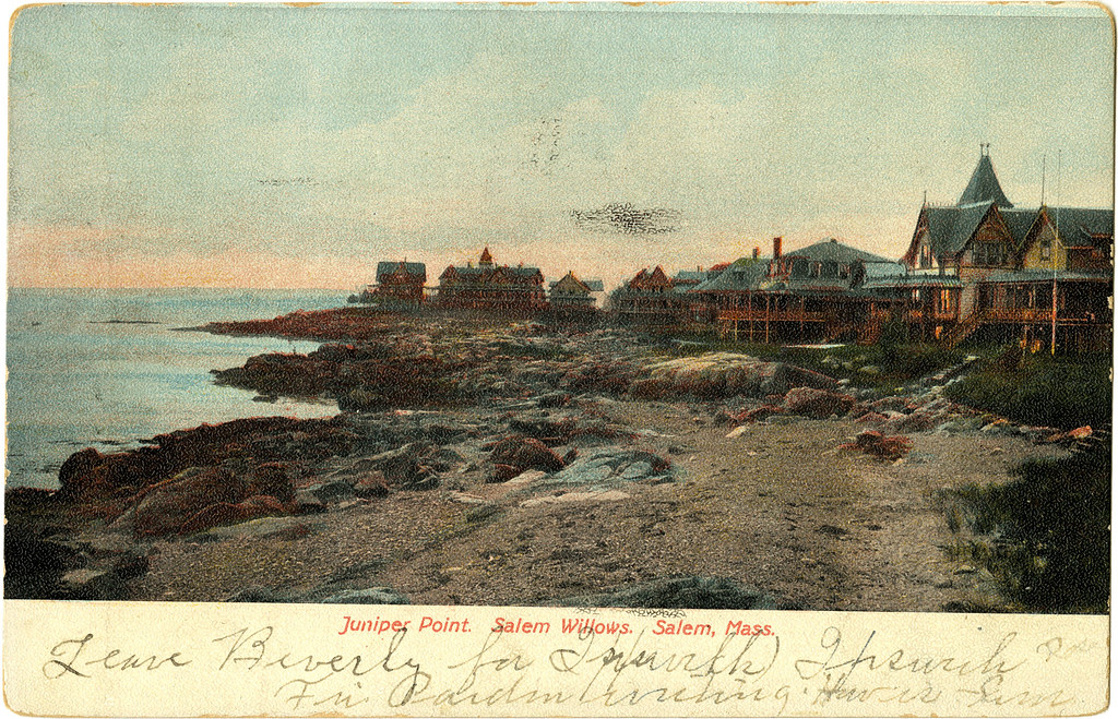 [Juniper Point, Salem, Mass.] This postcard shows a view o… Flickr