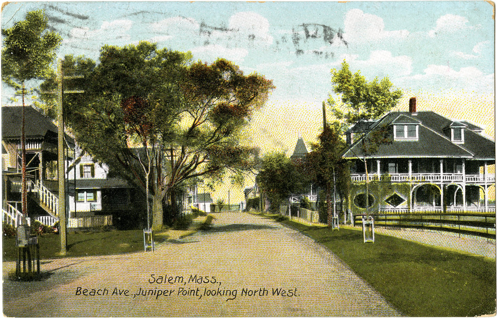 [Juniper Point, Salem, Mass.] This postcard shows a view o… Flickr