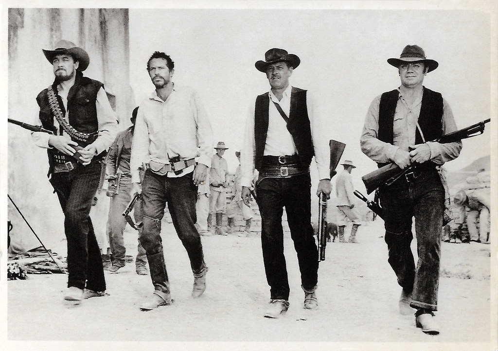 Ben Johnson, Warren Oates, William Holden and Ernest Flickr