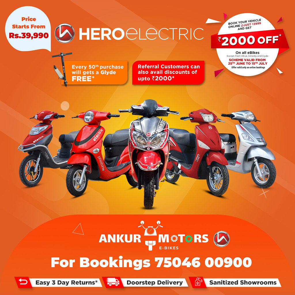 Electric Bike Showroom in Hyderabad Hero Electric Anku… Flickr