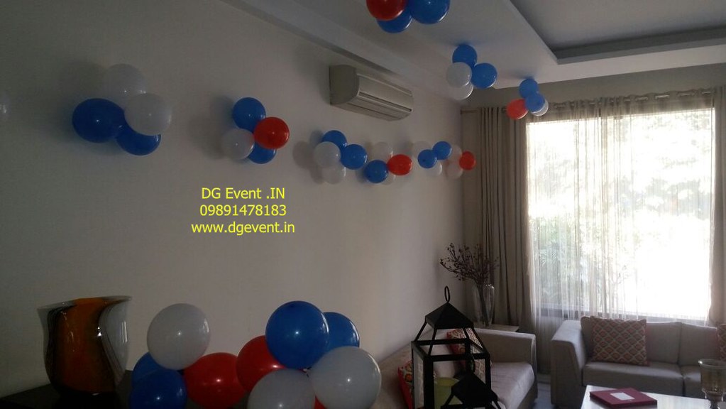 Balloon Decoration at House Parties 09891478880 Balloon De… Flickr