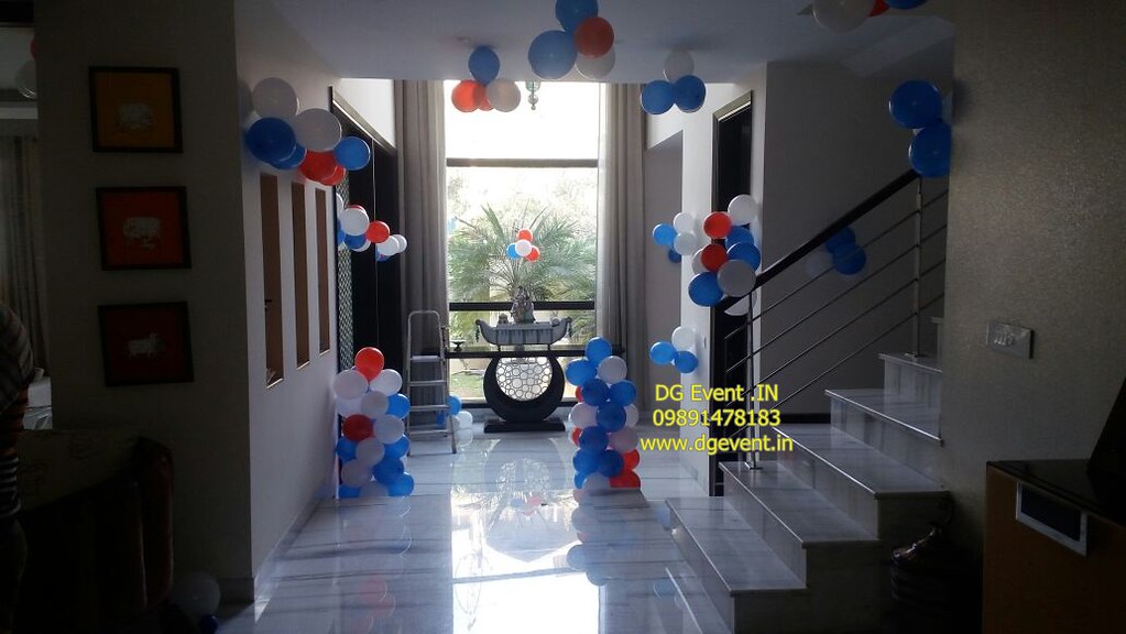 Balloon Decoration at House Parties 09891478880 Balloon De… Flickr
