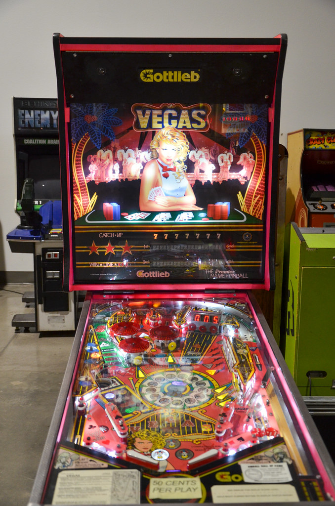 Vegas Pinball Machine At the Pinball Hall of Fame in Las V… Flickr
