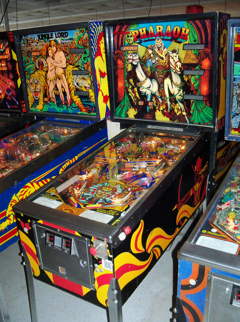 PA Aliquippa Pharaoh Pharaoh pinball machine at Pinball … Flickr