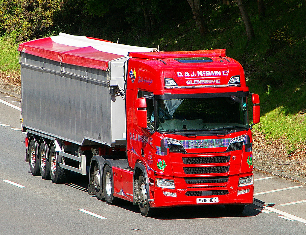 SCANIA R650 D.& J. McBAIN Glenbervie SV18 HDK.......M90 … Flickr