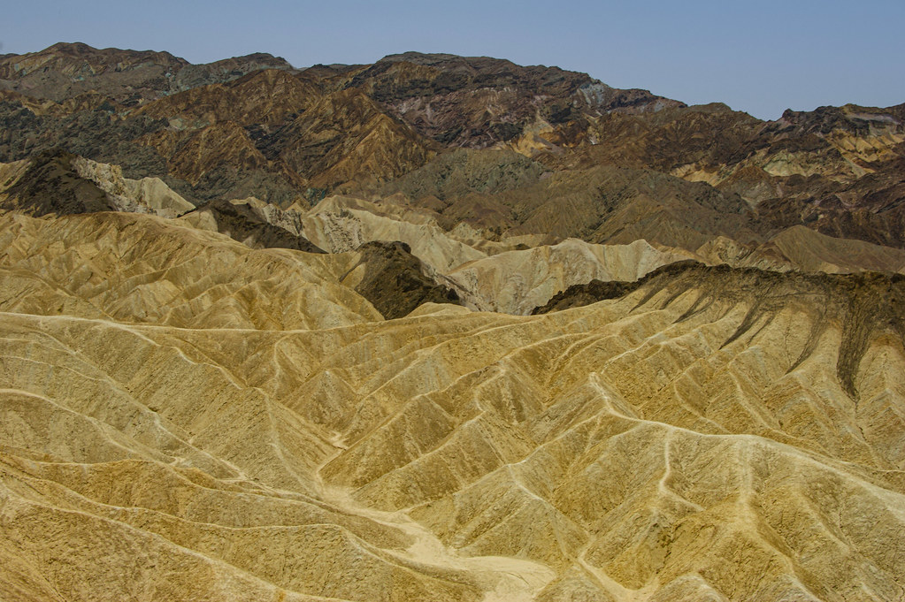 Zabriskie Point, Death Valley (California) Zabriskie Point… Flickr