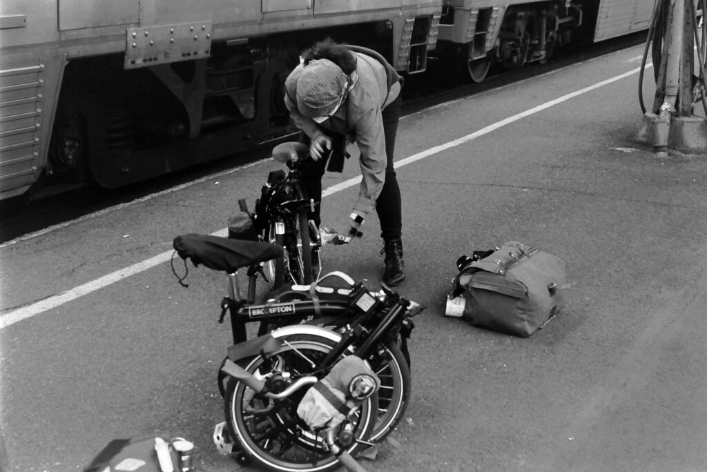 Traveling with a Brompton Urban Adventure League