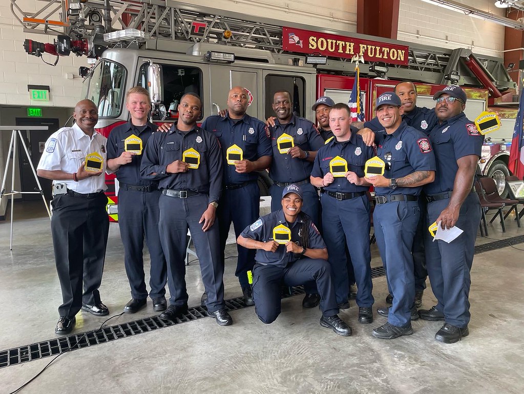 Promotion and Awards Ceremony South Fulton GA Fire Rescu… Flickr
