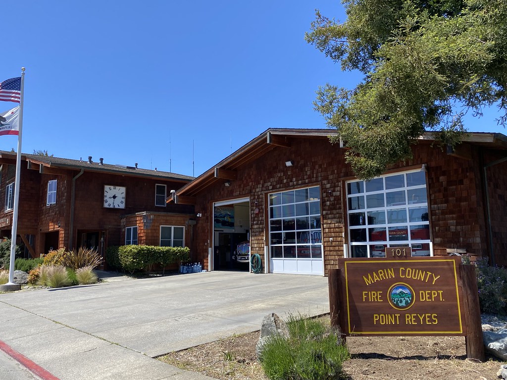 Pt. Reyes Fire Station 4th and B St., Pt. Reyes Station Flickr