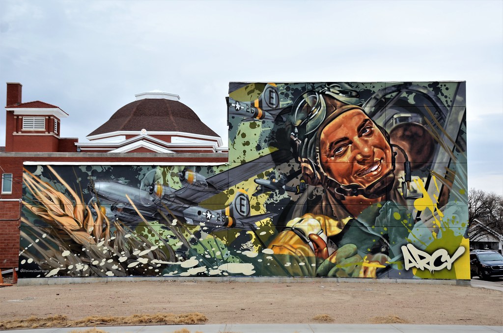 Kansas, Great Bend The mural in downtown Great Bend pay tr… Flickr