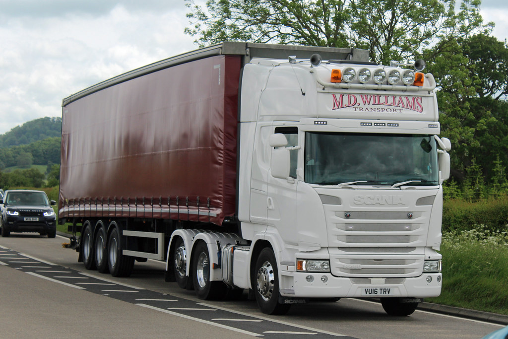 Williams, Moreton Valence VU16 TRV, Scania Rseries at Ast… Flickr