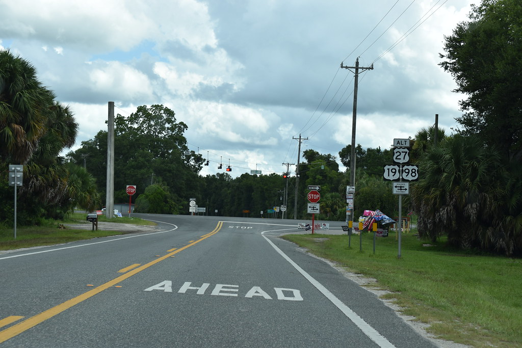 Tennille, FL FL 51 Northbound at US 19, 98, & 27 ALT. Th… Flickr
