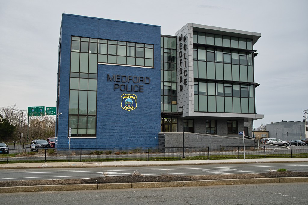Medford police department On Main Street, Medford, MA Flickr