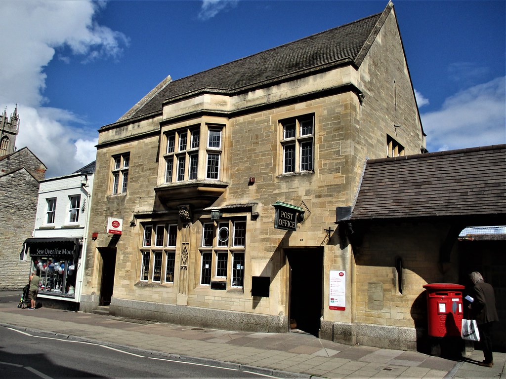 Glastonbury Post Office BA6 1 Got the pillar box. Tim Jenkinson